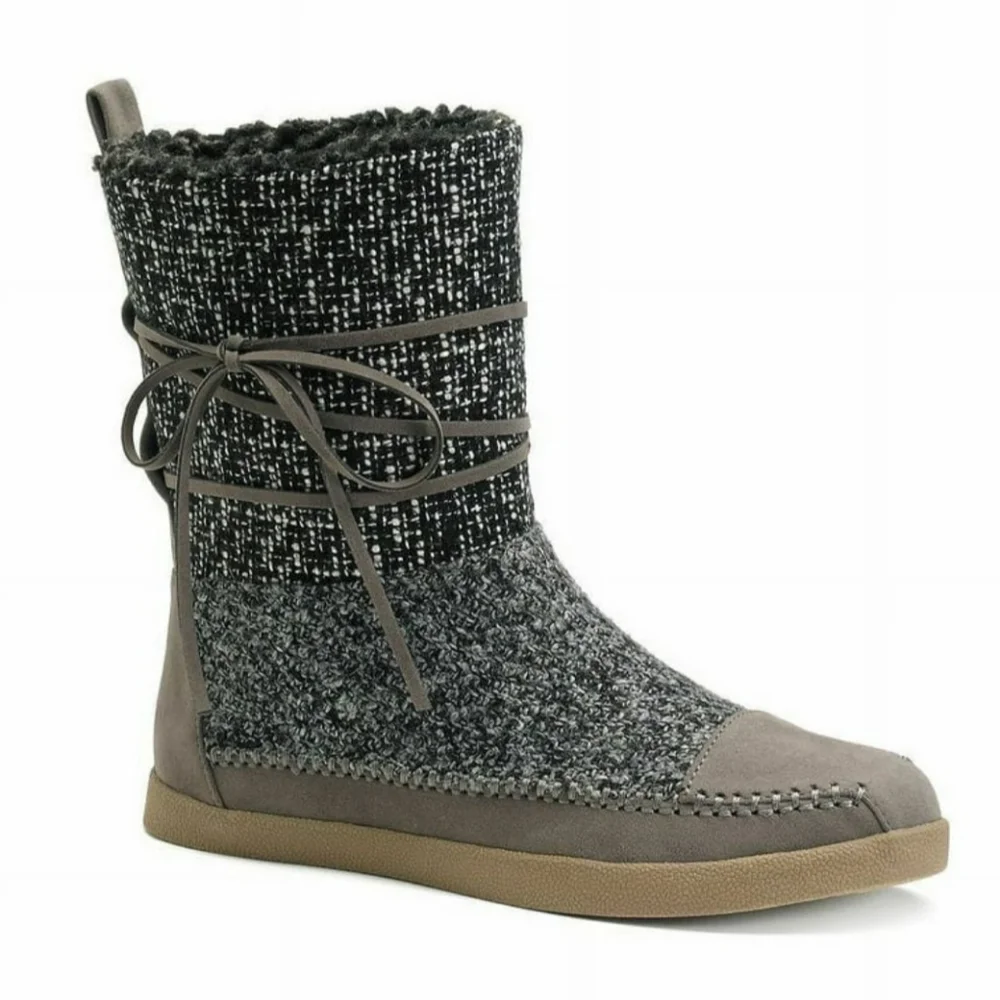 MADDEN GIRL JACKMEN FLEECE LINED BOOTS SIZE 8